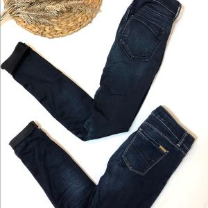 Two pairs of skinny jeans